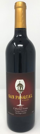 2016 Cabernet Franc (San Diego County)