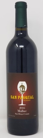 2016 Malbec (San Diego County)