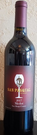 2017 Merlot (San Diego County)