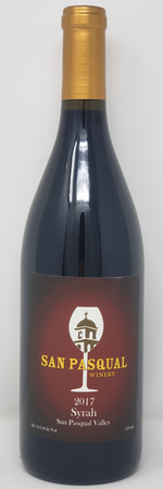 2017 Syrah (San Pasqual Valley)