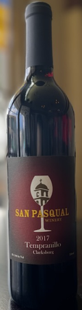 2017 Tempranillo (Clarksburg)