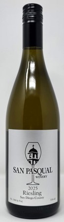 2025 Riesling (San Diego County)