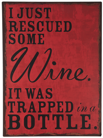 Rescued Wine