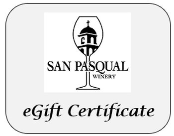 San Pasqual Winery eGift Certificate