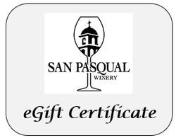 San Pasqual Winery eGift Certificate